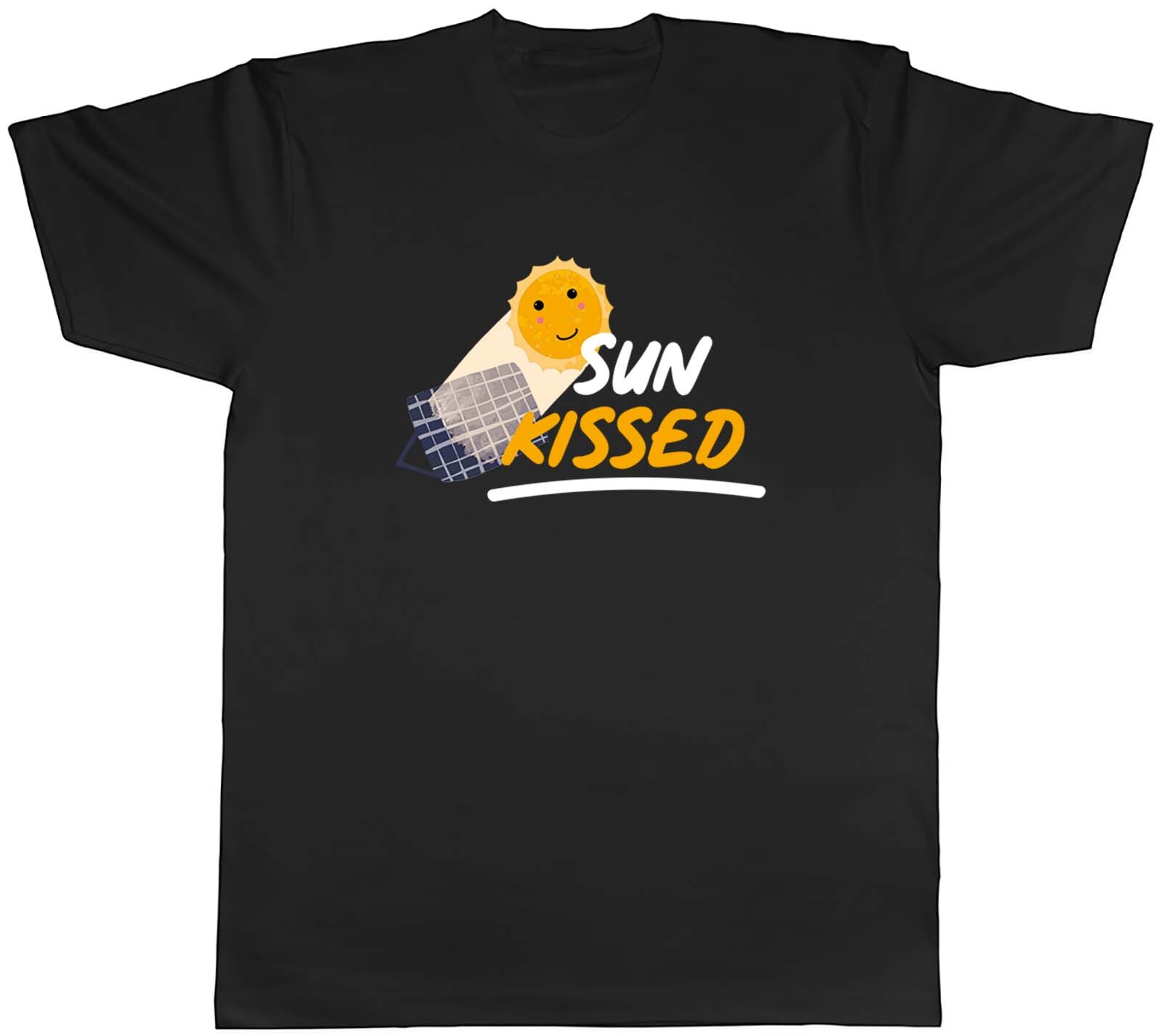 Camiseta para hombre Sun Kissed alimentada por energía solar regalo