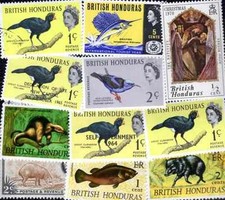 Honduras britannique - British Honduras 50 timbres différents