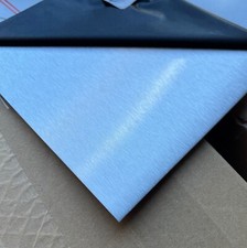 Magnetisches Edelstahl 1 mm Platten,Chromstahl Blech 1.4016 240 Korn geschliffen