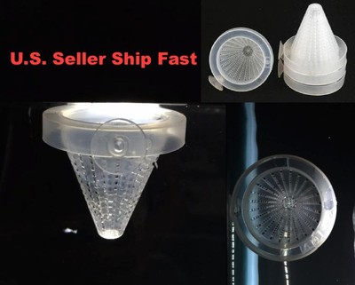 Aquarium Red Worm Feeder Cone Feeding Live Frozen Brine Shrimp