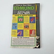 Vintage Edmund Scientific Fall 1977 Catalog Magazine Electronics