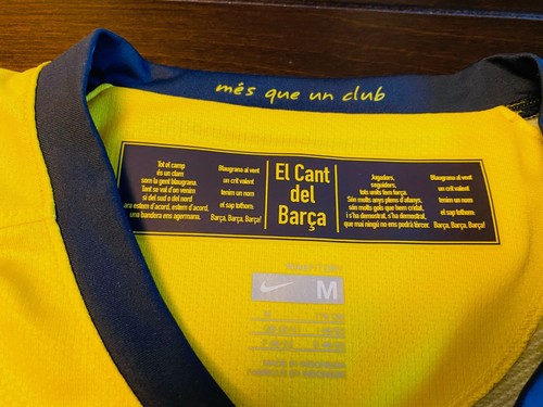 2008-2009 - Rare Barcelona Away Soccer Jersey - Sextuple Season - Villa - M - Bild 5 von 11