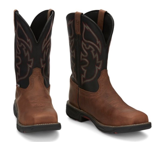 composite toe cowboy work boots