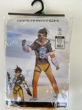 NEW Overwatch Tracer Child Girls Halloween Dress Up Costume Medium 7-8