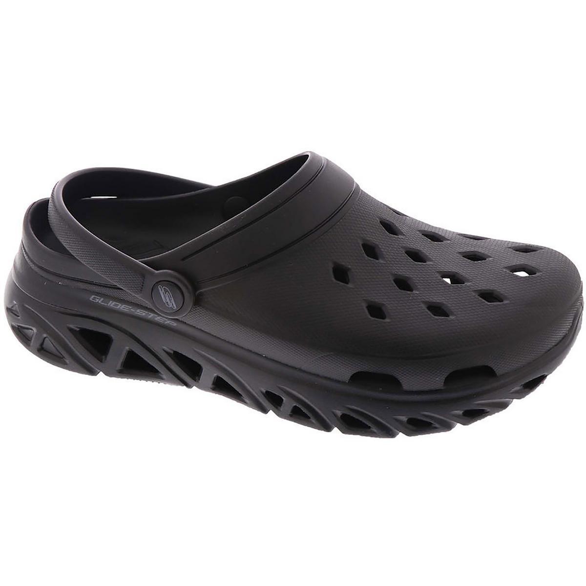 Сабо Skechers Womens GLIDE STEP Черные с комфортной стелькой 11 Medium BM BHFO 3753 7690₽