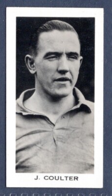 Sinclair ENGLISH & SCOTTISH FOOTBALL STARS - J. Coulter, Everton, #17