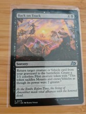 MTG Back on Track 0076 Aetherdrift M/NM Free UK P&P