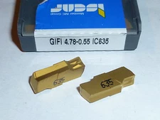 GIFI 4.78-0.55 IC635 ISCAR *** 10 INSERTS *** FACTORY PACK ***