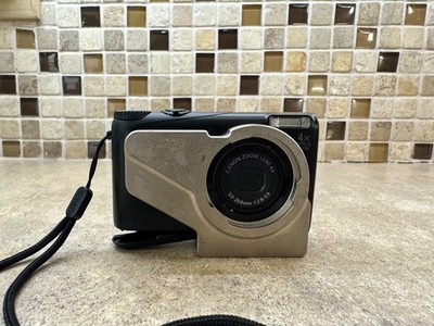 Canon PowerShot A2200 14.1MP Black Digital Camera W/ Battery And Velscope Mount