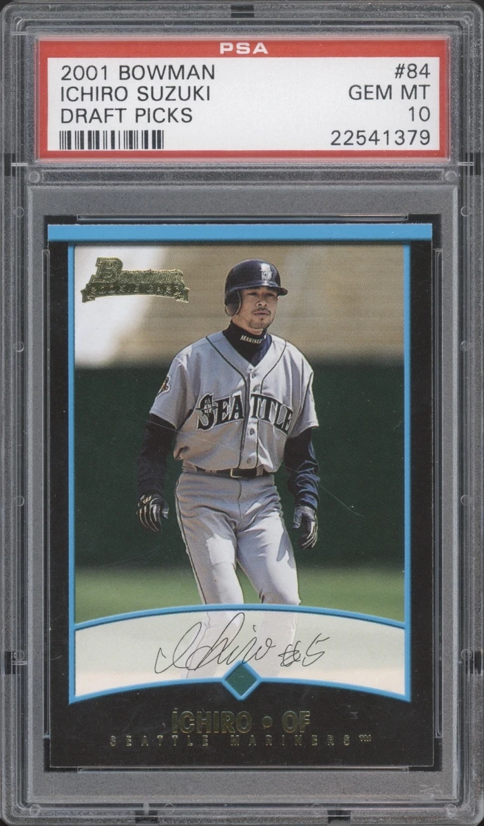 Bowman Ichiro Suzuki Rookie Baseball Sports Trading Cards