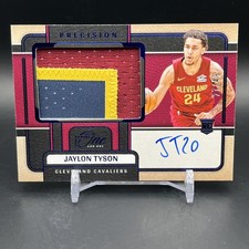 2024-25 Panini One and One Precision Jersey JAYLON TYSON Auto /49 RC #PJA-JAY 🔥