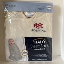 Halo UNM Logo Sleepsack Swaddle for Newborns Adjustable
