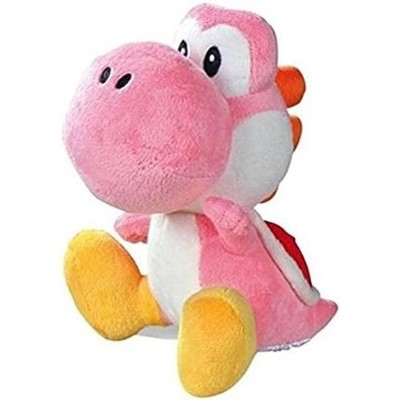 Super Mario rosa Yoshi Tier Plüschtier klein San-ei Japan offiziell