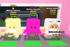Spinny Hammy 3 brainrots (DIVINE, RAINBOW, and BASED)