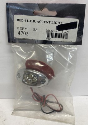 Kuryakyn 4702 Red 4 L.E.D. Accent Light