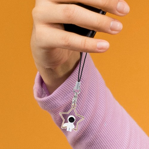 2 Pcs Mobile Phone Accessories Man Miss Key Charm Charms Matching - Afbeelding 4 van 12
