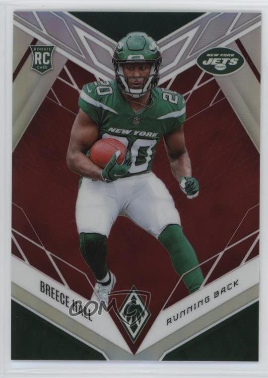 2022 Panini Phoenix Rookies Red 105/250 Breece Hall #114 14mg
