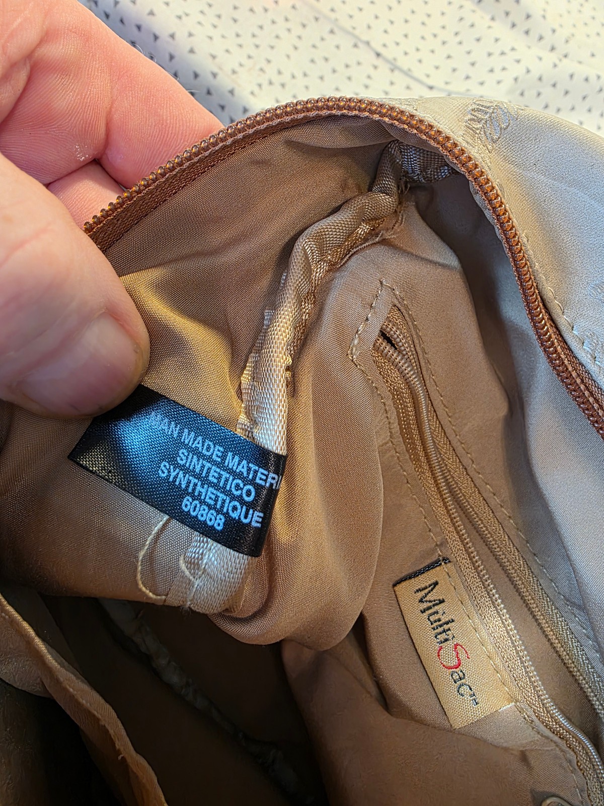 MultiSac Backpack purse Canves - image 13