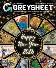 Official Greysheet Magazine - January 2026, Vol. IX, #1 - US Coins Price Guide