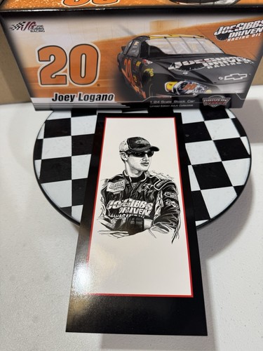 RARE* Joey Logano #25 Joe Gibbs Driven Racing Oil 2007 1/24 Busch Champ Diecast - Picture 16 of 18