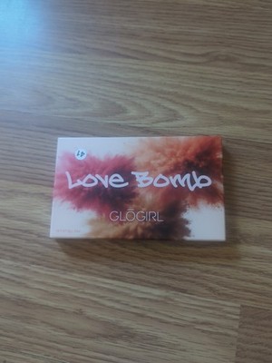 GLOGIRL Love Bomb Vegan Pressed Powder Eyeshadow Palette 12 Shades 15g New 