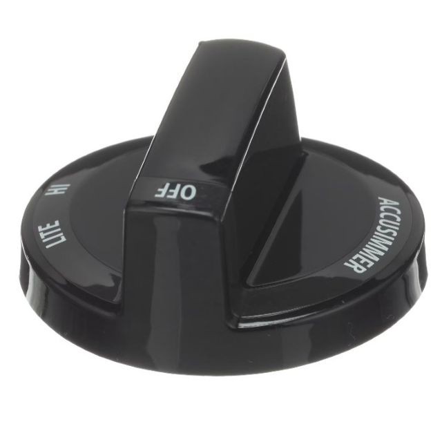 Whirlpool Black Range Burner Knob WP7733P526-60 Replacement