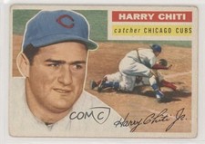 1956 Topps Harry Chiti (Gray Back) #179 sq1