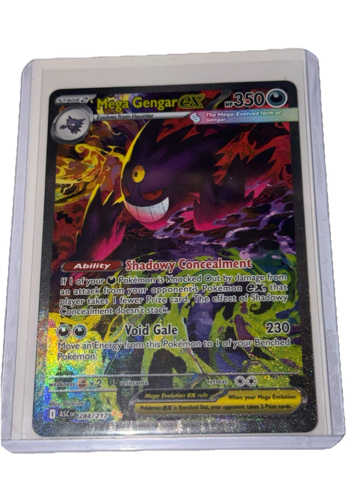 Mega Gengar ex 2026 Mega Evolution: Ascended Heroes #284/217