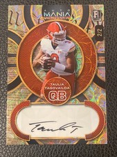 2024 Wild Card Auto Mania American FB Taulia Tagovailoa RC Gold Scope 2/2  *2C