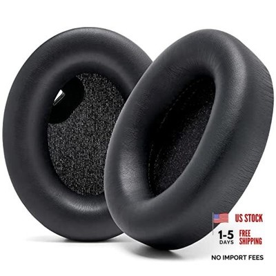 Wicked Cushions Extra Thick Earpads for Sony WH1000XM4 Headphones - Soft Black