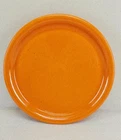 BISTRO style DINNER PLATE tangerine orange HOMER LAUGHLIN FIESTA WARE 10.5" new