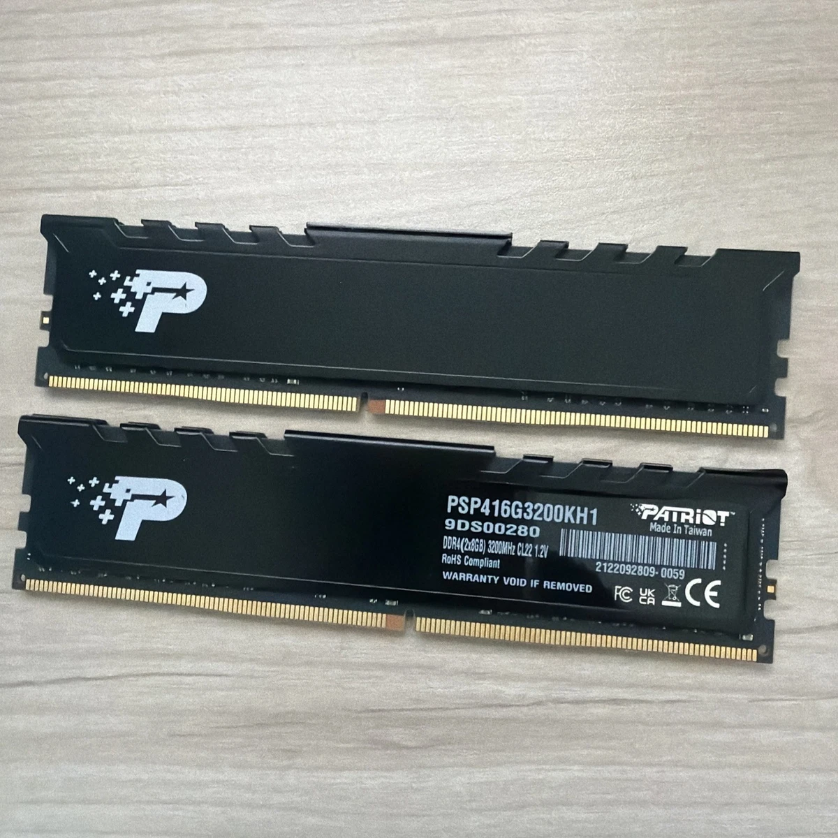 Patriot DDR4 SDRAM 16 GB Total Capacity Memory (RAM) for sale | eBay