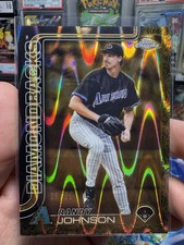 2025 Topps Chrome Randy Johnson #144 Gold Shimmer 25/25