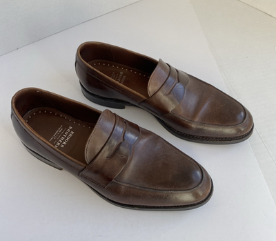 Brooks Brothers Brown Leather Penny Loafers Size 8.5D Size 8.5D BROOKS BROTHERS Men main image 2