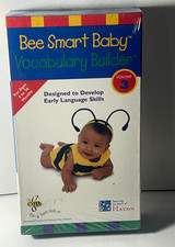 Bee Smart Baby Vocabulary Builder Vol 3 New Vhs Rare