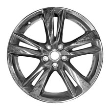19x8.5 5 Double Spoke Refurbished Alloy Wheel PVD Light Chrome 73765