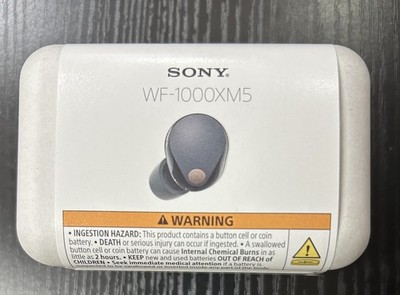 Sony WF-1000XM5 True Wireless Noise Canceling Earbuds Black NEW   