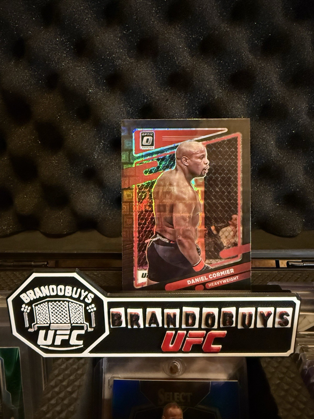 2022 Panini Donruss Optic UFC Black Pandora Prizm SSP #93 Daniel Cormier