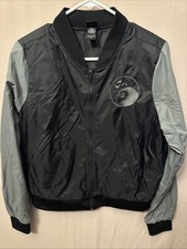 NIGHTMARE BEFORE CHRISTMAS WOMENS MEDIUM SATIN JACKET Free Shipping