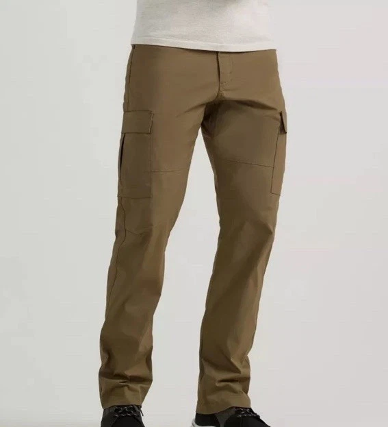 Wrangler ATG Range Cargo Pants Mens Hiking Pants Work Pants 36x32 Green