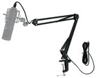 Mackie EM-91C Recording Studio Condenser Microphone Mic+Audio Technica Boom Arm