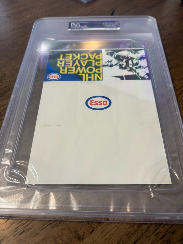 Esso Power Players 1970 con pestaña PSA 5 Jean Bellevel Paul Henderson Lou Angotti 1/1 Foto 2 de 2