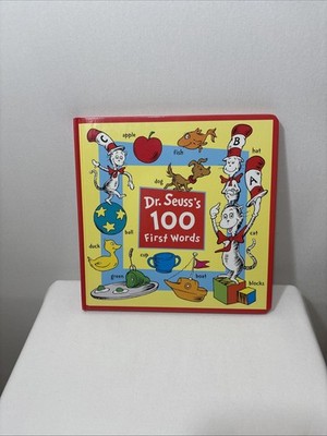 Dr. Seuss's 100 First Words - board book