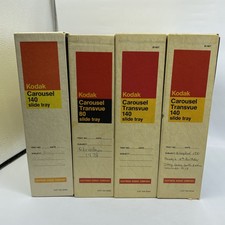 Lot of 300 vtg Slides in 4 Kodak 140 Carousel trays - CA 1970s Family  Travel