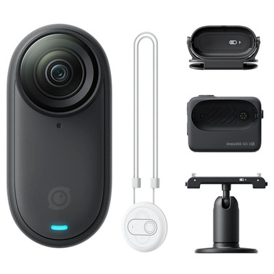 Insta360 GO 3S 64GB Midnight Black  4K, 140Min, Gestensteuerung, 10m Wasserdicht