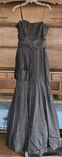 Black Beata Studio JC Penny Evening Formal Prom Dress Gown Size 13
