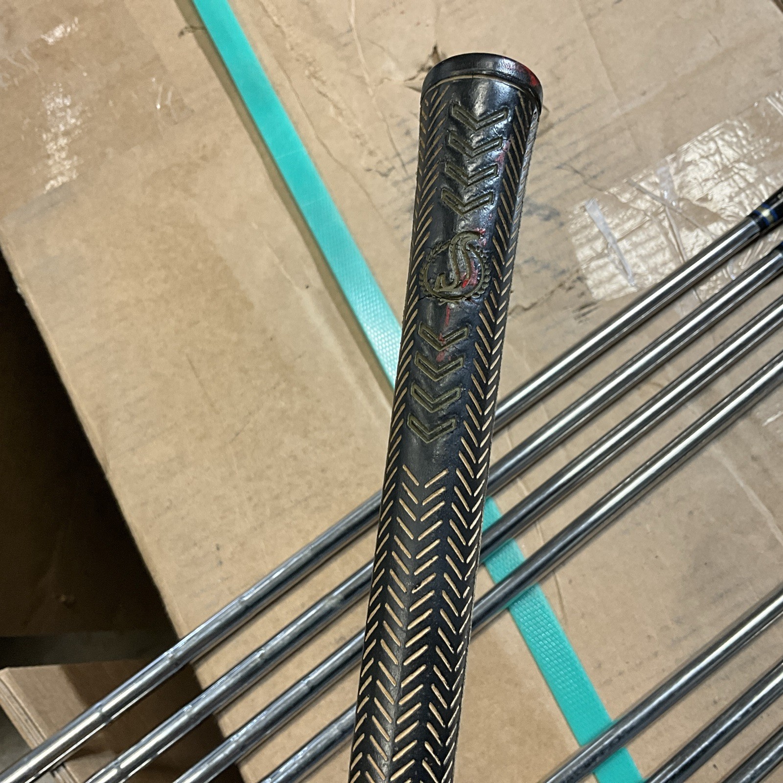 Vtg Spalding Pro Elite Golf Iron Set 2-9 Stiff Flex - Registered - 8 Irons-Rare!