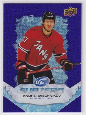 2022-23 Upper Deck Ice Sub Zero Andrei Svechnikov Carolina Hurricanes #SZ-AS