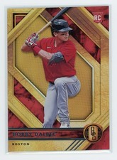 2021 Panini Chronicles Gold Standard Bobby Dalbec #1 RC Boston Red Sox