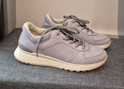 Ecco Sneaker Exostride hellgrau Gr. 38 neuwertig Wechselfußbett
